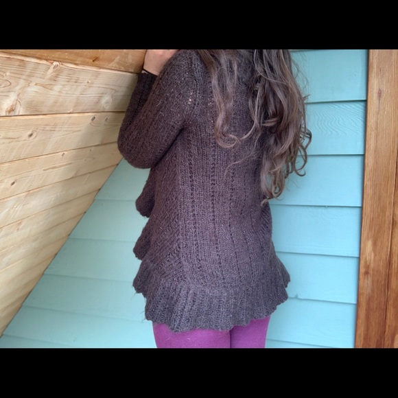 Brown Dex cardigan size small - Picture 3 of 4